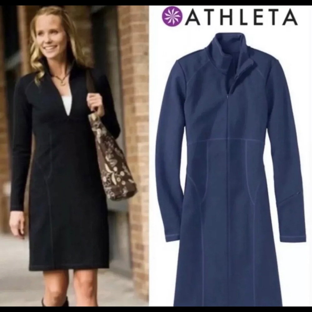 Athleta Medium Long Sleeve Dress